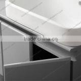 Grey 60" European Wall Mount Bathroom Vanity Cabinet thumbnail-4