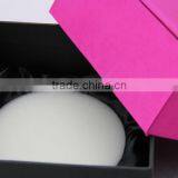 Luxury Custom Made Pink Jewelry Packing Box With Satin Pad thumbnail-3