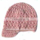 Baby Crochet Kufi Hats With a Daisy Flower FCK-118630440-C thumbnail-1