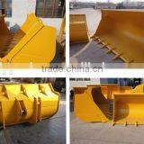 ZW180 Normal Bucket/Strengthened Bucket/Rock Bucket, HITACHI ZW180 Wheel Loader 2.2-3.3M3 Buckets for Sale thumbnail-6