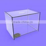 Wholesale Acrylic Clear Donation Box