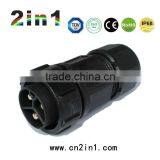 SK26-3P IP68 30A Nylon Solder Electric Cable Wire Waterproof Connector Bayonet Type thumbnail-3