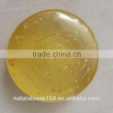 gold foil crystal soap