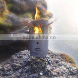 Camping Wood Stove Fast Cooking Gasification Stove Wood Biomass Fuel Pellet Stove Fire Jet Stove thumbnail-3