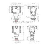 TP-CAFM12 Anti-explosion With Date Display Flat Diaphragm Pressure Transmitter thumbnail-3