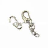Silver Metal Snap Hook And Eye KeyChain Hook thumbnail-4