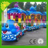 Customized Electric Track Train, Under Sea World Train Ride for Sale
