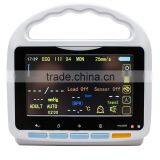 5 Inch Touch Screen Patient Monitor ECG NIBP SPO2 Pulse Rate and Temperature Bluetooth Function Software thumbnail-2