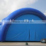 Large inflatable clear dome tent with led light