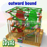 2016 Free Design Kid Playground Fencing, 100% Safe Outdoor Bound Tv, Commercial Grade Backyard Playground Equipment thumbnail-1