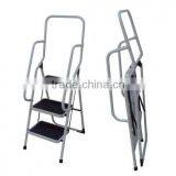 Portable Lightweight Step Ladder With Handrail thumbnail-4