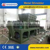Metal Recycling Shredder Line to crush car bodies with conveyor and seperator