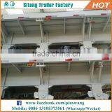 3 Axles 20ft 40ft Container Carrier Used Flatbed Semi Trailers For Sale thumbnail-2