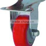 Swiver Caster Wheel,fixed Plate Rubber Caster/rigid Rubber Caster thumbnail-1