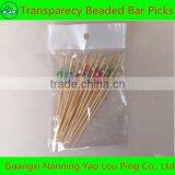 Bamboo Toothpick With Plastic Bag Packing thumbnail-2