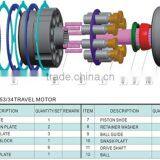 JMV-53,34 YUCHAI Excavators Travel Motor Parts thumbnail-1