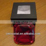Red Crystal Decoration Paperweight thumbnail-1