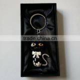 Wholesale Jewelled Pussy Cat Design Metal Alloy Key Chain thumbnail-4