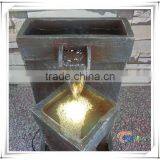 Hot Selling Resin Garden Water Feature With LED Light thumbnail-3