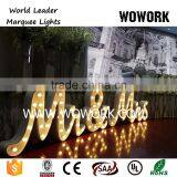 Giant Channel Decoration Metal Letters Light for Marriage Proposal thumbnail-6