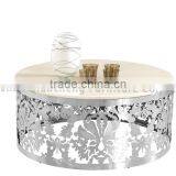 Crave Stainless Steel Marble Coffee Table Centre Table thumbnail-4