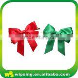 Decorative colorful polyester satin ribbon bow