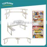 2 Layer Portable Kitchen Stackable Organizer, ABS Folding Kitchen Spice Rack thumbnail-1