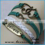 Love Letters PU Leather Hot Sale Bracelets for Couples thumbnail-5
