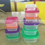 10pcs Plastic Storage Square Food Small Portion Control Container Box Set thumbnail-2