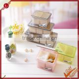 The factory for high quality plastic compartment storage box
