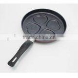 Nonstick Aluminium Egg Poacher Skillet Frying Divided Pan thumbnail-5