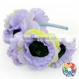Vintage Colorful Flower Baby Kids Latest Hairband Designs thumbnail-5