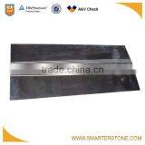 Absolute Black Basalt Step Polished Surface With 4 Grooves