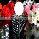 Customize Modern Fashion Furniture Colorful Light up Cube Chair/table thumbnail-6