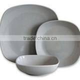 20pcs White/black Dinner Sets thumbnail-5