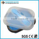 FDA Grade Silicone Plastic Lunch Box, Portable Silicone Case, Silicone Lunch Case