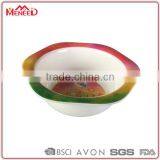 New 2016 Sunflower Printing Children Safety Top Grade Plastic Melamine Promotion Bowl thumbnail-1