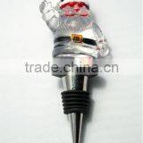 LED Based Santa Shape Novelty Mini Wine Bottle Stopper thumbnail-1