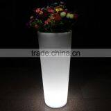 PE Plastic LED Rechargeable Large Flower Pot, RGB 16 Color Changing Ice Bucket For Bar Party thumbnail-5