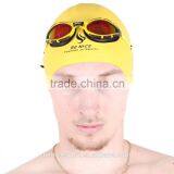 Printed Personalized Logo Silicone Swimming Cap Water Polo Cap Swimming Cap (CAP-1800) thumbnail-1