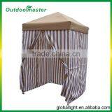 Navy/Green/Brown and White Striped Beach Chaning Room thumbnail-2