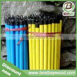 PVC Coated Wood Broom Handle/Factory Cheap Price Broom Handle Wood Pvc Coated Mop Handle thumbnail-2