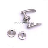 Solid Hollow Stainless Steel 304 Double Handle Lever Hotel Room Keyless Door Mortise Lock thumbnail-2