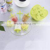 Cheap Wholesale Homemade Apple Shaped Plastic Ice Lolly Cream Mould thumbnail-3