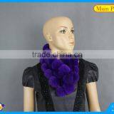 High Quality Knitted Rex-Rabbit Scarf thumbnail-3