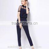 Lady Dark Navy Blue Fashion Detachable Pants Low Price thumbnail-2