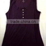 Tank Tops Fancy Ladies Tank Tops 140000 Pcs @$0.85/pc Ready Stock With GSP thumbnail-3