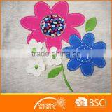 Flower Printed Long Sleeve Cotton Baby Girl Clothing Set thumbnail-4