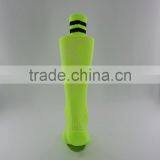 Green Strip Knee High Soccer Socks Men thumbnail-6
