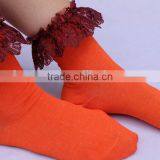 Princess Style Lace Cotton Girls Sock thumbnail-3